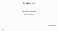 Desktop Screenshot of anna-bernhardt.com